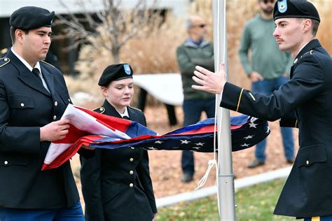 Photos: SLCC commemorates Veterans Day with flag ceremony - The Globe