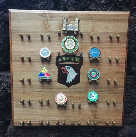 Military Challenge Coin Display | Etsy