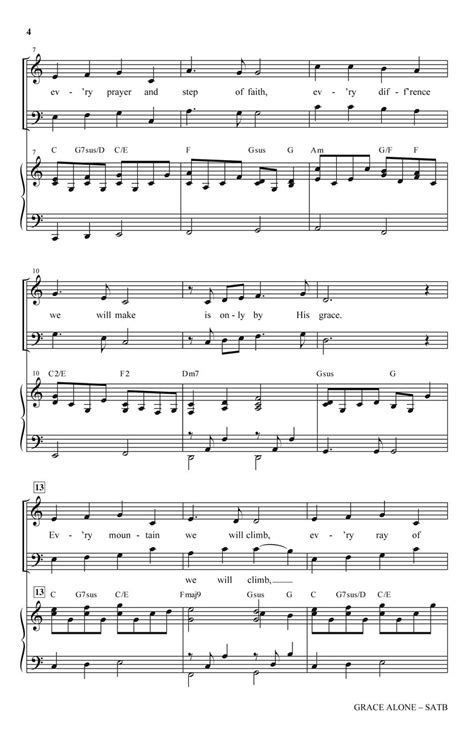 Grace Alone Sheet Music by James Koerts (SKU: 35028566) - Stanton's Sheet Music