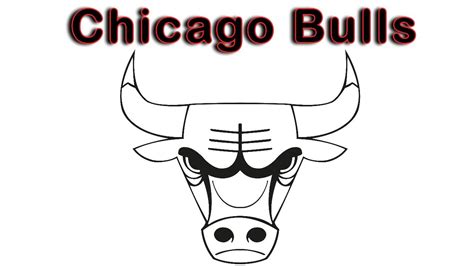 How To Draw The Chicago Bulls Logo