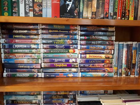 I've almost completed my Walt Disney Animation Studios VHS collection! : r/VHS