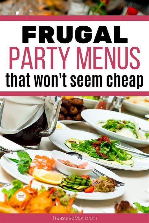 Party Menu Ideas for Any Budget | Dinner party recipes, Easy dinner ...