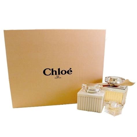 CHLOE BY CHLOE 3PC GIFT SET EDP 2.5 OZ + PERFUMED BODY LOTION 3.4 OZ ...