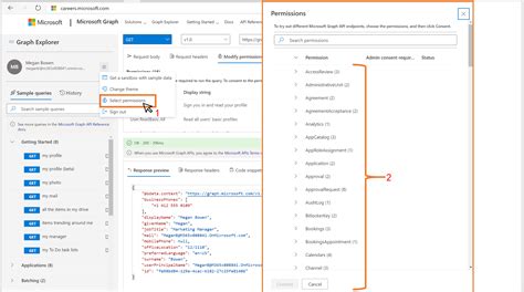 Work with Graph Explorer - Microsoft Graph | Microsoft Learn