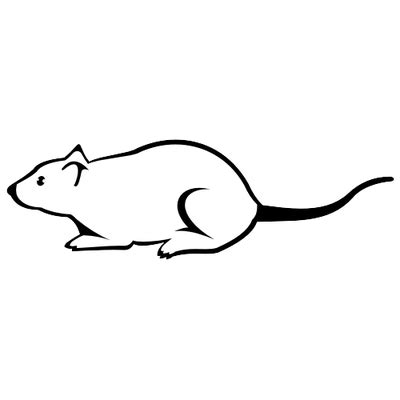 Black and White Mouse Sketch Free Vector Download | FreeImages