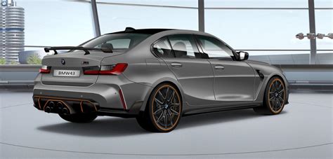 2025 BMW M3 CSL rendering shows a unique rear-end and exhaust