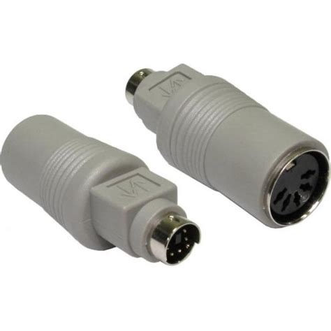 Cables Direct Ltd 6 Pin Mini-DIN to 5 Pin DIN Keyboard Adapter