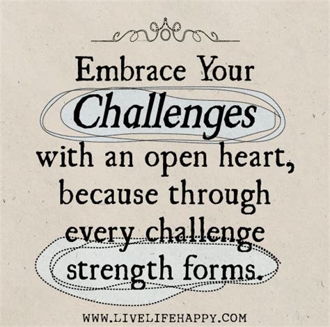 Embrace Your Challenges - Live Life Happy