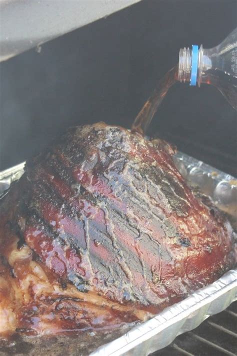 Double Smoked Ham on Pellet Grill | Recipe | Smoked ham, Smoked ham recipe, Pellet grill recipes