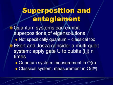 PPT - Superposition, Entanglement, and Quantum Computation PowerPoint ...