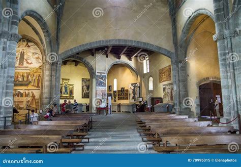 Interior View of the Sacra Di San Michele-Saint Michael S Abbey Editorial Image - Image of ...