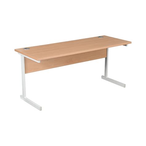Karbon K1 Compact Rectangular Cantilever Office Desks | Office Desks | Office Furniture Online