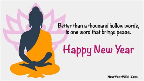 Buddha Quotes for Peaceful New Year - New Year Wiki