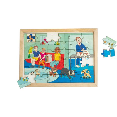 Visiting the Vet 36 Piece Puzzle (box) | Grow Learning Company