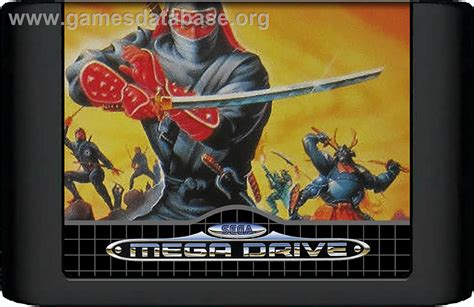 Shinobi III - Sega Genesis - Artwork - Cartridge