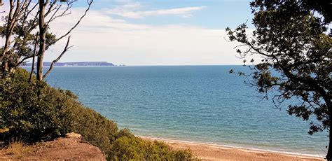 Christchurch Highcliffe Castle Beach - Photo "The Needles from afar" :: British Beaches