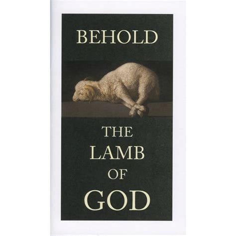 Behold the Lamb of God Two Volume Set | Leaflet Missal