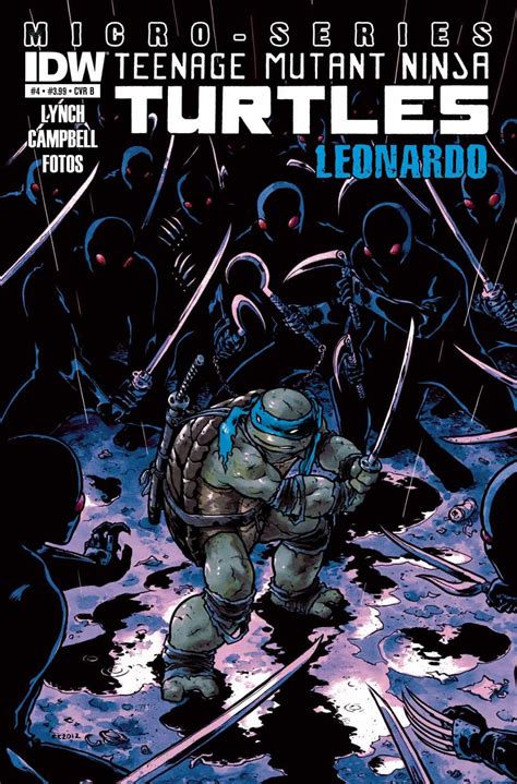 TMNT Micro-Series #04: Leonardo (IDW) | TMNT: A Collection