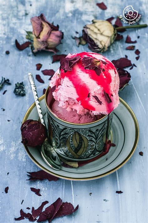 How To Make No-Churn 3-Ingredient Rose Ice Cream Recipe | Rooh-Afza Ice Cream Recipe Video