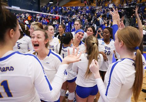 Pitt volleyball rolls past Kansas in straight sets, advances to second ...