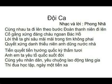 Đội ca - YouTube