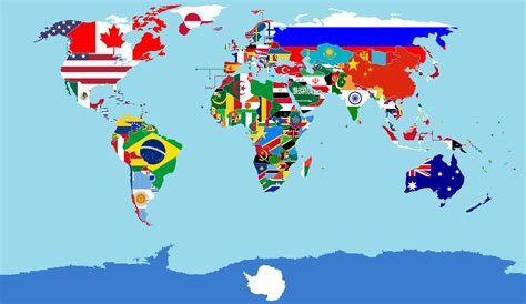 Multi-National Flag Maps