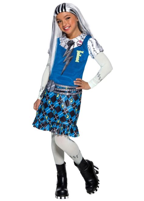 Monster High Frankie Stein Girls Costume - Cosplay Costumes