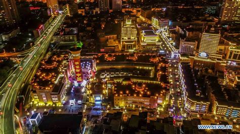 Night view of Urumqi in China's Xinjiang (12) - People's Daily Online