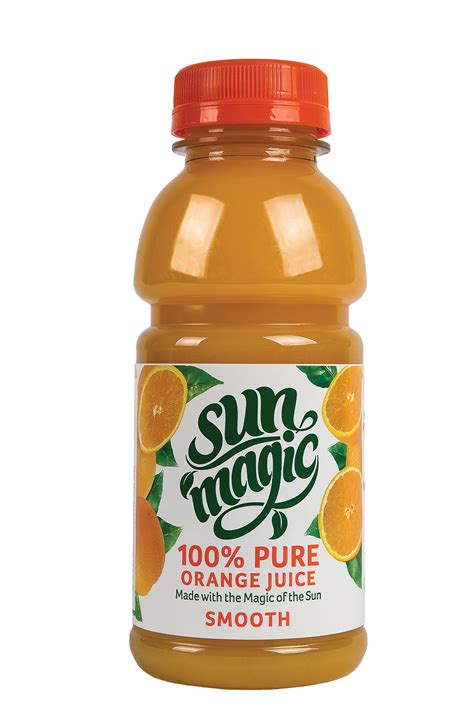 100% pure Orange Juice 330ml bottle - Sunmagic