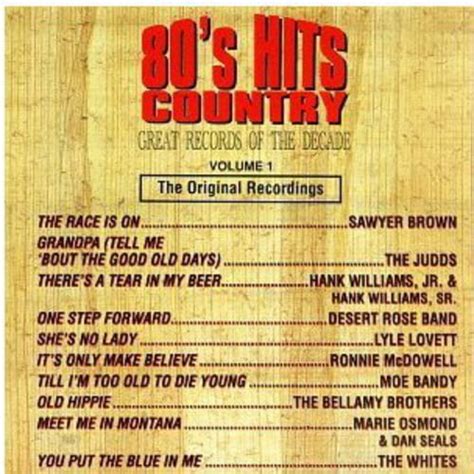 80's Country Hits 1 / Various (CD) - Walmart.com - Walmart.com