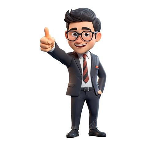 Businessman Pointing At Camera 3d Render Businessman Character Illustration, Men, Business ...