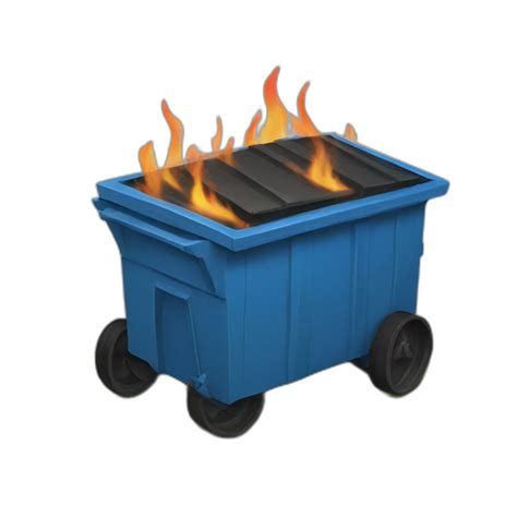 dumpster-fire-2 | AI Emoji Generator