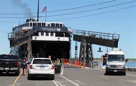 Crossing Lake Michigan on the SS Badger Ferry - Annette Gendler