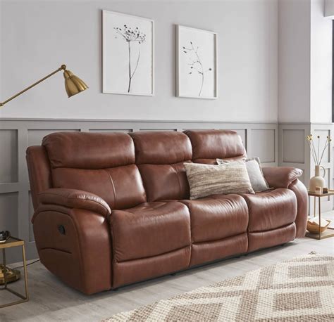 La-Z-Boy Ely 3 Seater Manual Recliner Sofa at Relax Sofas and Beds