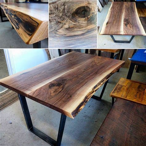 Really nice live edge desk completed and ready for its new home. This is a two board Ontario ...