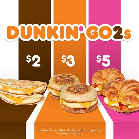 Dunkin’ Donuts Doubles Down on Value with Launch of New Dunkin’ Go2s ...