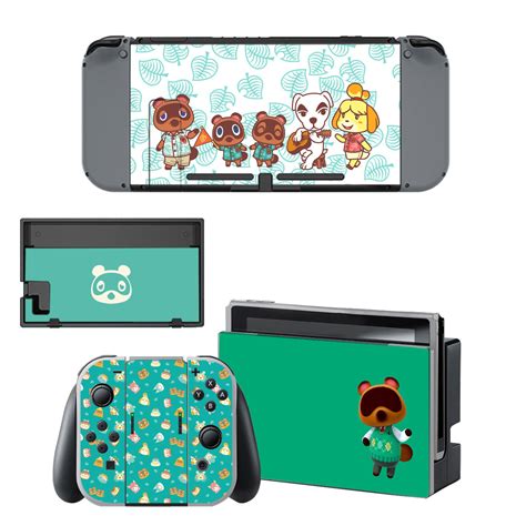 Animal Crossing Characters Skin Sticker For Nintendo Switch ...