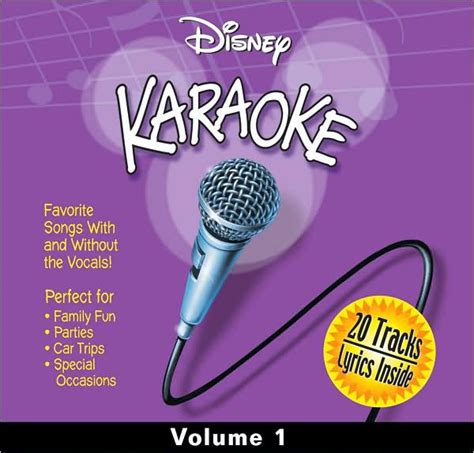 Disney Karaoke, Vol. 1 by Disney | CD | Barnes & Noble®