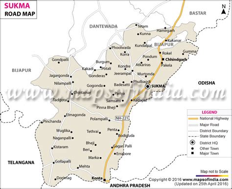 Sukma Road Map