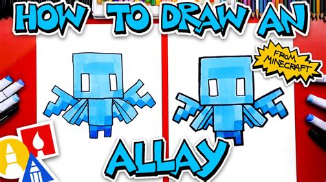 How To Draw A Minecraft Allay - Art For Kids Hub