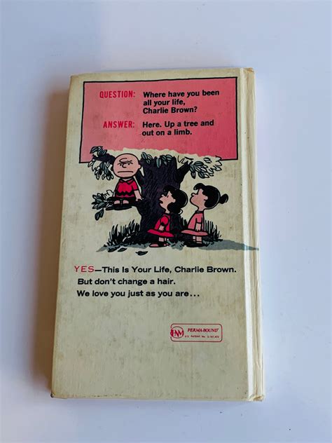 Vintage Book This is Your Life Charlie Brown | Etsy