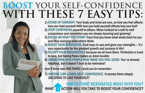 Boost Self-Confidence with These 7 Easy Tips (Infographic)| The ...