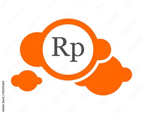 rupiah symbol currency financial money price economy image vector icon ...