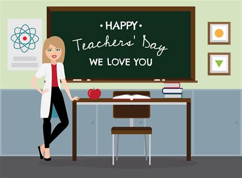 Teacher's Day Background 203134 Vector Art at Vecteezy