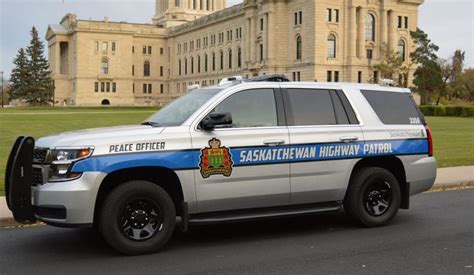 Saskatchewan (Canada) Highway Patrol - Chevrolet Tahoe : PoliceVehicles