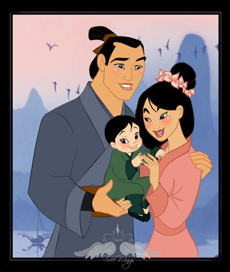 Mulan's Family - Disney Princess Fan Art (7820611) - Fanpop