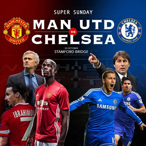 MANU vs Chelsea | Chelsea football club, Chelsea football, Football club