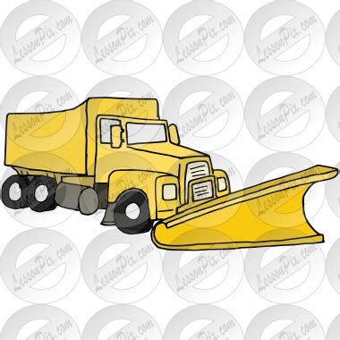 Weather Clipart-snow plow moving snow after storn clipart. - Clip Art Library