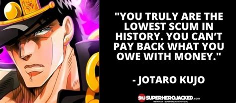 Top Ten Jotaro Kujo Quotes: Best Jotaro Kujo Motivational Quotes