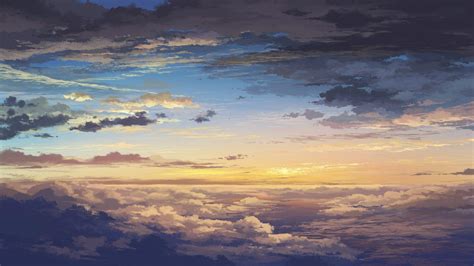 Anime Sky Wallpapers - Wallpaper Cave